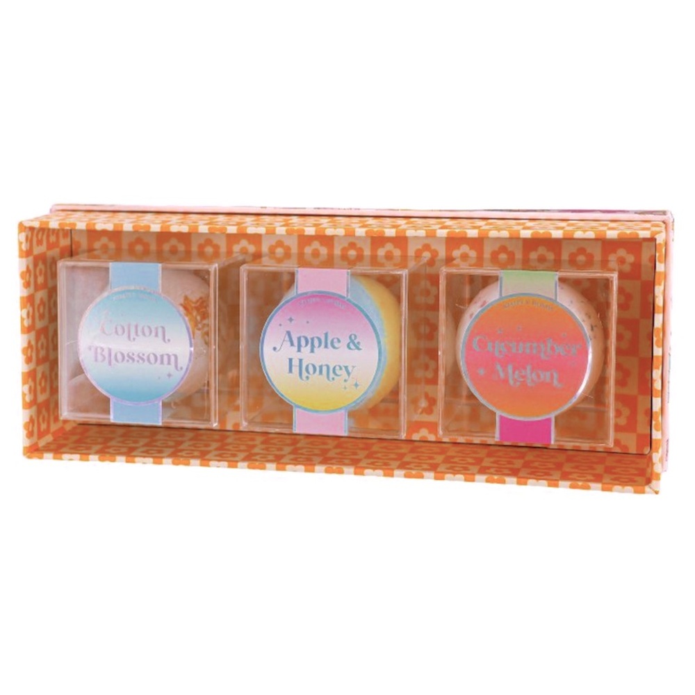Simply Southern 3pk Bath Bomb Set Have a Nice Day Groovy Friends Disco
